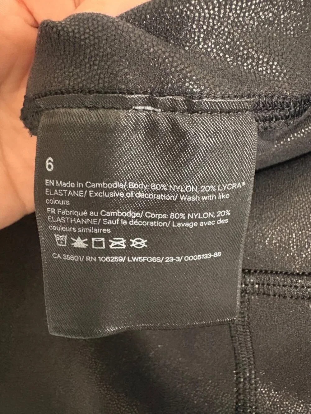 Lululemon Align High-Rise Pant Full Length Shine Foil Print Black-sz 6
